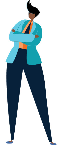 Woman Wearing Suit